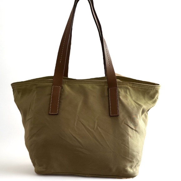 Prada Beige Nylon  Tote Bag - Picture 2 of 12